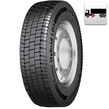 CONTINENTAL 265/70R17.5 CONTI HYBRID LD3 139/136M