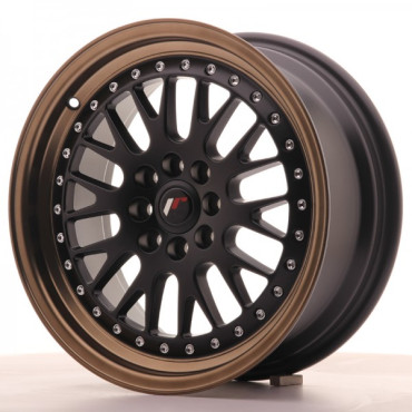 Japan Racing Wheels JR10 Matt Black Bronze Lip 16*7