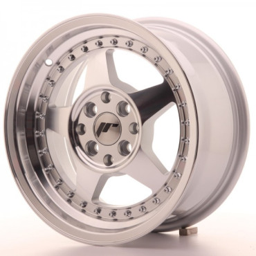 Japan Racing Wheels JR6 Silver Machined 15*7