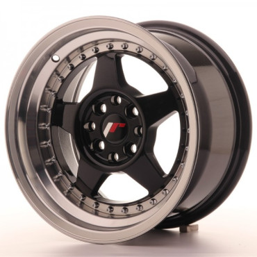 Japan Racing Wheels JR6 Glossy Black 15*8