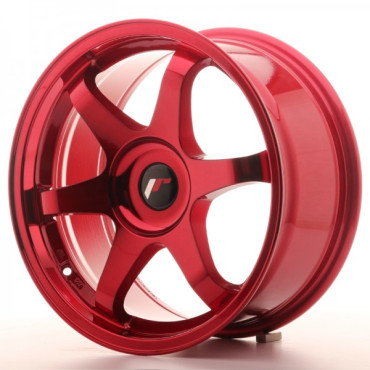 Japan Racing Wheels JR3 Blank Platinum Red 17*7